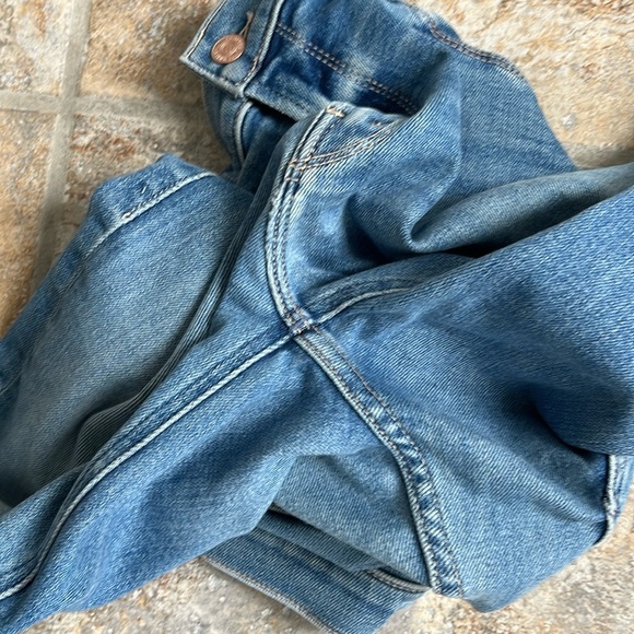 MOTHER The Mid Rise Dazzler Ankle Fray Size 28 NWT - Picture 13 of 15